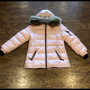 Light Pink Justice Winter Coat